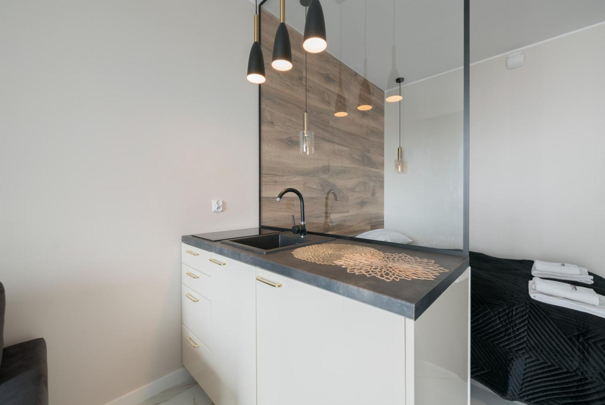 Bastion Walowa City Center By Downtown Apartments Gdaňsk Pokoj fotografie