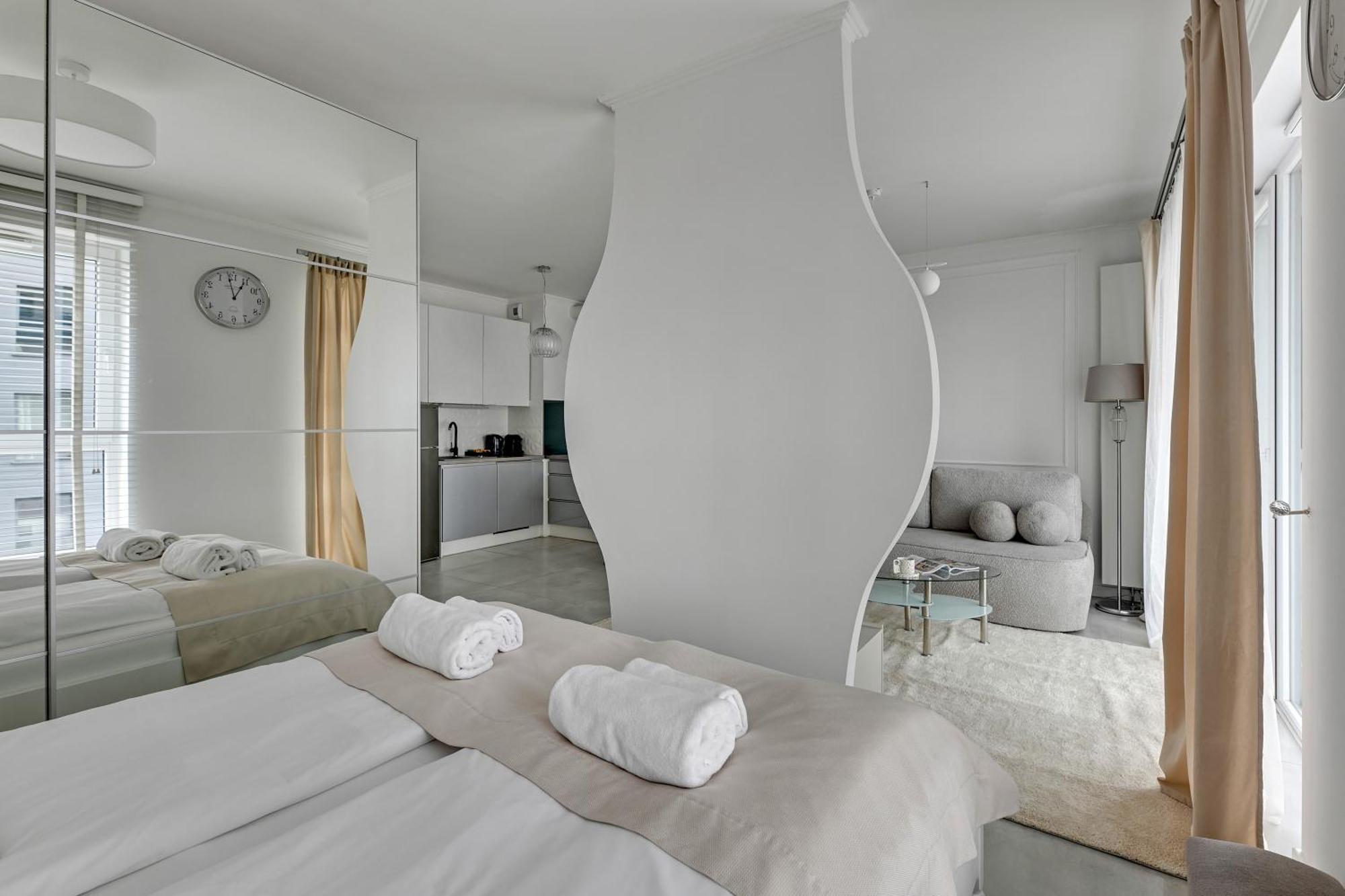 Bastion Walowa City Center By Downtown Apartments Gdaňsk Pokoj fotografie